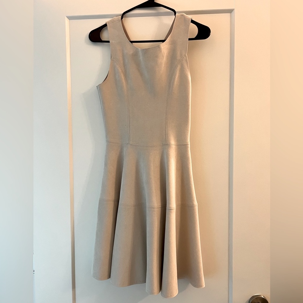 Francesca’s brand, XS textured fit and flare dress.